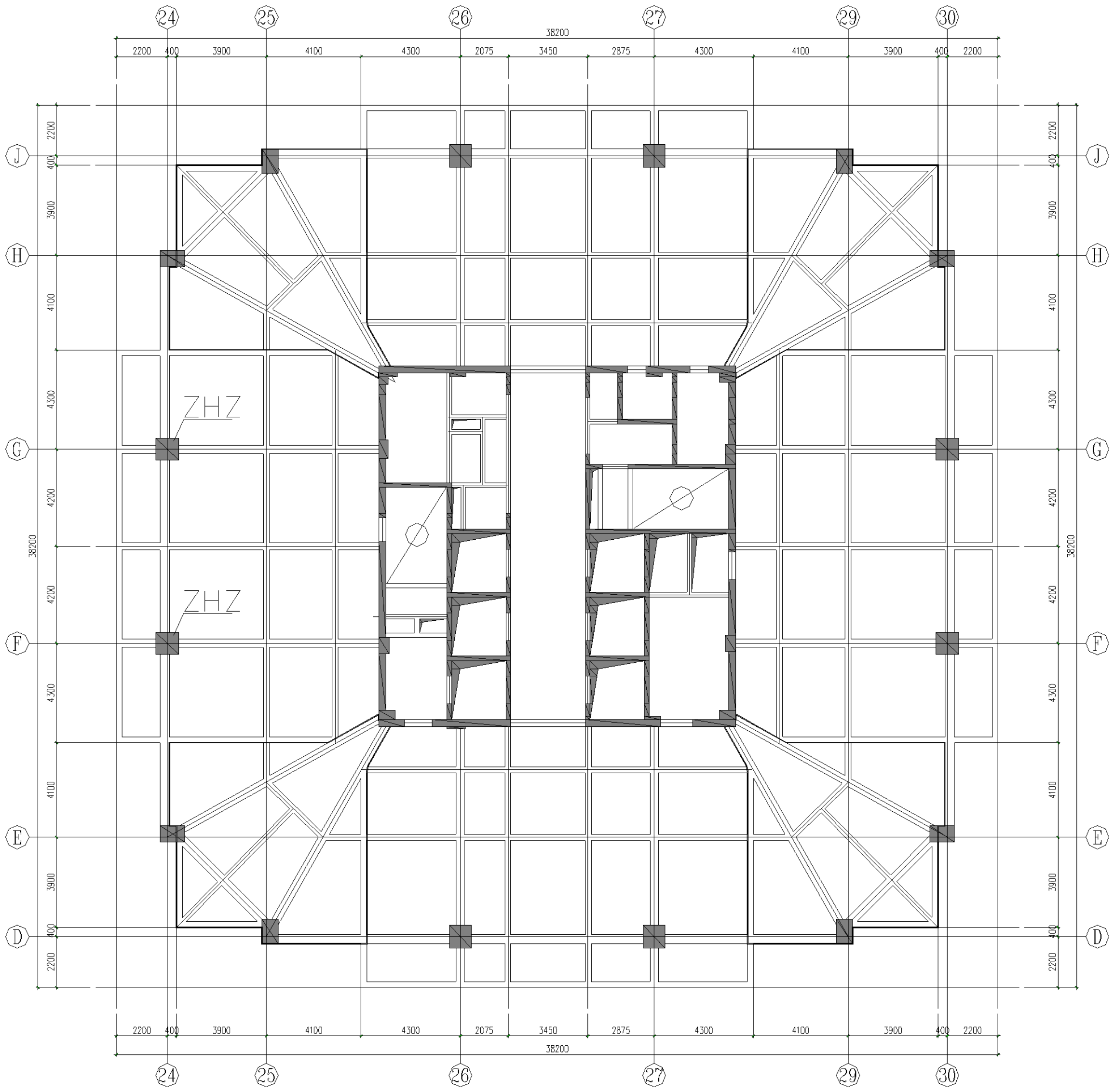 （2011年）濟(jì)南黃金時(shí)代，柱混凝土置換